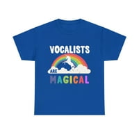 Vokalisti su čarobna majica grafike unise