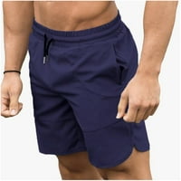 Simplmasygeni muške kratke hlače Atletski teretni muškarci Čvrsti prozračni fitnes Sportske kratke hlače