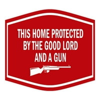 Zamislite ovaj dom zaštićen dobrim gospodarom i pištoljem - veliki 4,5x9