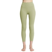Haljina joga hlače za uredske žene Custom Soild Custom High Struk gamaše koje trče Pilates Workout Soft