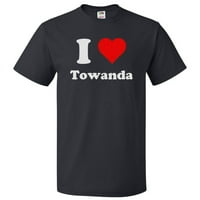 Majica Heartwanda - volim poklon za Towanda Tee