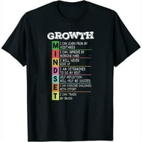 Definicija razmišljanja o rastu Motivacijski poduzetnički citat majica