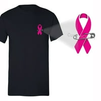 Xtrafly Wideel Muška borbena za borba sa dojkom SOLESTIONS majica Pink Ribbon Survivor Support Tee