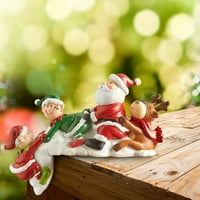 BEPPTER dekor božićne desktop ukrasi Božićna skulptura za stolu Ukrasï¼ pomoć za ruku za odmor Sitters