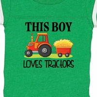 Inktastična poljoprivreda Slatki Boy voli traktore Poklon baby boyysuit