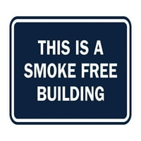 Klasična uokvirena ovo je znak izgradnje dima za dim - srednja
