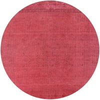 Ahgly Company u zatvorenom okruglom sredinom stoljeća Moderni crveni orijentalni prostirci, 3 'runda
