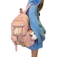 Veliki kapacitet Slatka ženska ruksaka Kawaii Cartoon Rabbit školska torba za torba za laptop