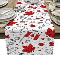 Kanadska kabina javorov list stol za stol za stol za vjenčanje za obrnutak stola za trpezarijski stol