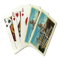 Riverside, Kalifornija, Misija Inn, Rotunda Wing, Lantern Press, Premium Igranje kartice, Paluba za