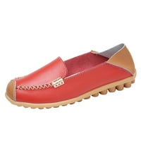 DMQUPV Ljetne sandale za žene uz cipele casual cipele dame casual cipele za žene cipele crvene 8