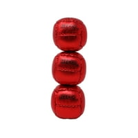 ZEKIO Žongling kuglice Premium Galaxy - [paket od 3], sintetička koža, miljevska punjena, kožne kuglice