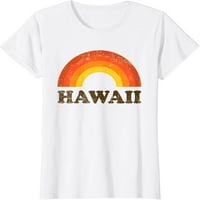 Retro Vintage Hawaii Suvenir 70s nevolje za duge majicu