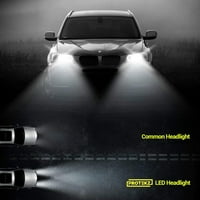 Protekz 6000K LED komplet za favore za - Benz C-klase H Visoka pretvorba visoke grede 12000LM LED setovi žarulje