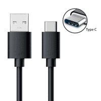 USB C kabel, 4FT brzi kabel za punjenje za oneplus - crni