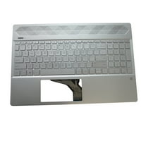 Paviljon 15-CS 15T-CS 15-CW 15Z-CW Silver Palmrest W Tastatura za tastaturu L24752-001
