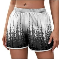 Mikilon Ženske lagane kratke hlače Ležerne prilike kratke hlače Elastična struka Navlaka u Comfy Shorts