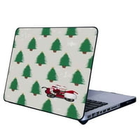 Kompatibilan je s MacBook Pro Retina Telefonska futrola, Božićno-bijela silikonska zaštita za TEEN Girl Boy Case za Macbook Pro Retina A1425