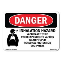 Znak opasnosti - Opasni inhalacija Pare Toxic