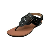 Sandale Žene Ležerne prilike Comfy izdubljene platforme Sandal Ljetna cvjetna mrežaste cipele za plažu