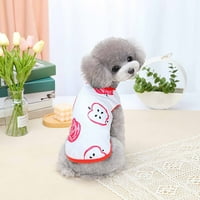 Heiheiup Dog mačka PET prsluk slatki stil Ljeto prozračno slobodno vrijeme za kućne ljubimce Tanka odjeća
