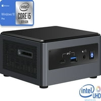 Intel NUC10I5FNH Mini PC, Intel Core i5-10210U do 4.2GHz, 32GB RAM, 512GB NVME SSD + 1TB HDD, HDMI, Thunderbolt, čitač kartica, Wi-Fi, Bluetooth, Windows Pro