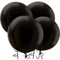 Crni baloni 4ct, 24in