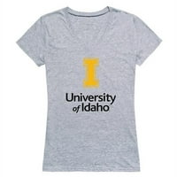 Republika 520-395-H08 - University of Idaho Žene zapečati majicu kratkih rukava, Heather Grey - Veliki