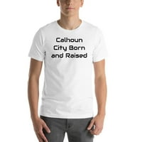 Nedefinirani pokloni 3xl Calhoun City Rođen i podignuta pamučna majica kratkih rukava