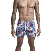 Muške kupaće kostime plaže kratke hlače surfanje sportskih hlača tiskane muške modne hlače koje rade