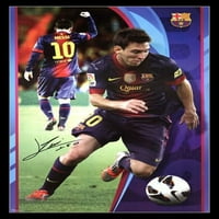 Lionel Messi Laminirani i uokvireni poster Print
