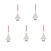 Verpetridure personaliziraju oblikovane ukrase viseći ukrasi za božićnu ukrasu