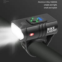 Plusley T LED biciklistička svetlost 10W 800LM USB punjiva zaslon za punjenje MTB Mountain Road Bike Prednji lampice Oprema za biciklistička oprema