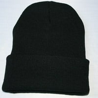Unise Slouchy pletenje Beanie Hip Hop Cap Topla zimska šešir za skijanje Ležerni kapu za planinarenje