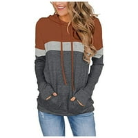 Frostluinai Fall džemperi za žene plus veličine vrhova pada ušteda ženske žnosne lagane labave dugih