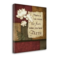 20 20 Vjera Jennifer Pugh - Zidni umjetnički otisak na platnu Tkaninu višeboj