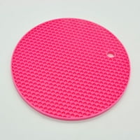 Silikonski saće padrobber neproliv toplotni otporni na toplinu, šareni okrugli coaster jastuk placemat