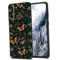 Moths-S-Boho-teška - Telefonska futrola za Samsung Galaxy S za žene Muškarci Pokloni, Mekani silikonski