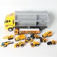 Prijenosni skladišni kontejner Transport kamion Mini legura Građevinsko vozilo Postavlja dječje obrazovne