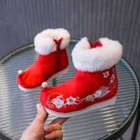 Baycosin Boys Girls Toddler čizme za snijeg otporne na klizanje topla na otvorenom Dječje zimske cipele
