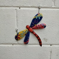 GUMENT BIRCH Dragonfly Privjesak protiv fade protiv hrđe željeza realistična zidna skulptura Zmajnfly