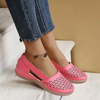 Ljetne žene ortopedske sandale izdužene modne casual cipele za hodanje plaže ružičaste veličine 4