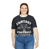 Funny Fantasy Fudbalska majica, majica Fantasy Football Champion