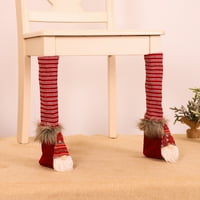 Heiheiup za ukras Božićni poklopac božićna noga stol stol stopala Stranica večera Ostalo razmena s božićnim