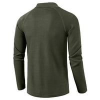 Košulje za muškarce polo majice za muškarce Golf košulje haljine dugih rukava Majice Muške majice Vrhovi za muškarce Army Green l
