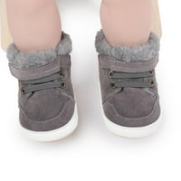 Dječji dječji dječaci Djevojke Fleece Bootie Toddler Mekane prve šetačke cipele