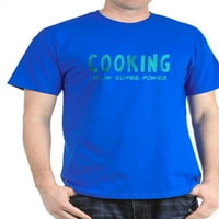 Cafepress - Super Snaga: Kuhanje tamne majice - pamučna majica