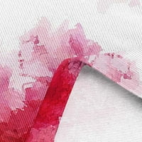 Hanas vrhovi ženske modne cvjetne tiskanje plutane rukavice bez rukava prsluk prsluk top crveni m