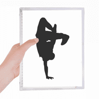 Skočenja plesačica Sportski lomljenje bilježnice Labavi dnevnik Punjenje časopisa za punjenje