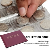 Alloet džepovi držači za novčiće prikupljaju kolekciju kovanice sa kojom se Album